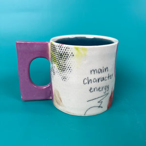 Main character energy #2 mug